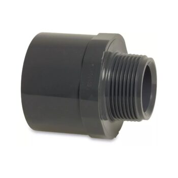 PROFEC PVC Übergangsnippel mit sechs-/achtkant