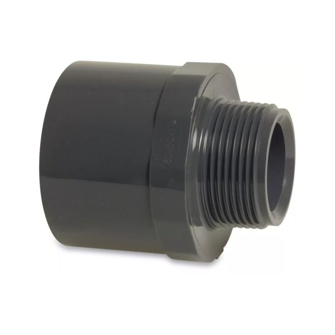 PROFEC PVC Übergangsnippel mit sechs-/achtkant