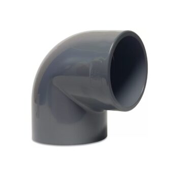 PROFEC PVC-U Winkel 90°, Klebemuffe x Klebemuffe