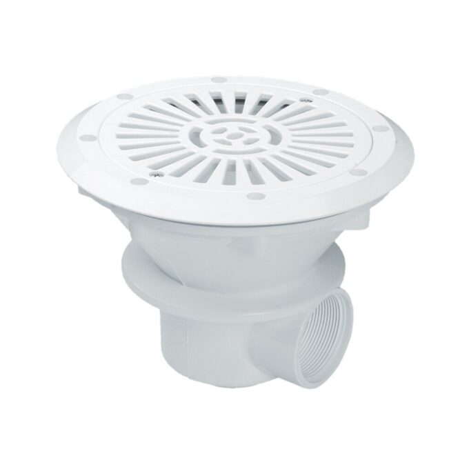 ASTRALPOOL Bodenablauf 230 rund + Gitter ABS