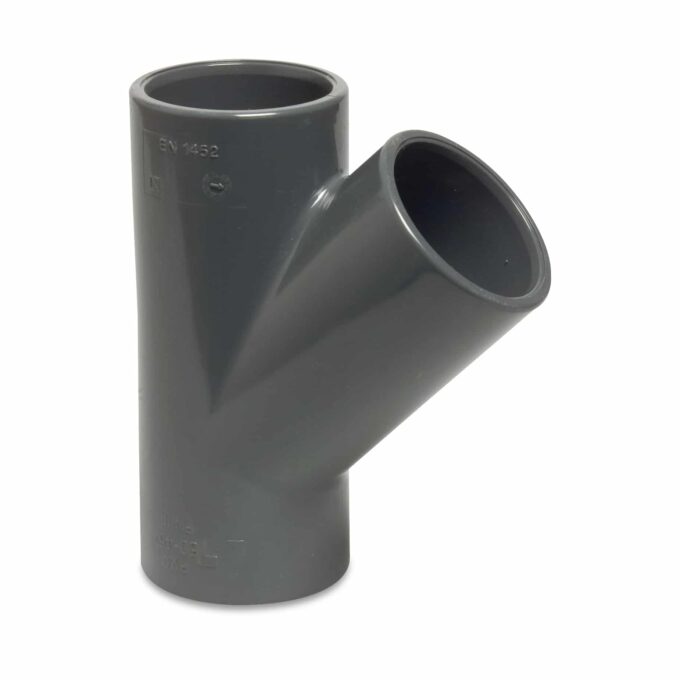 PROFEC PVC-U T-Stück 45°