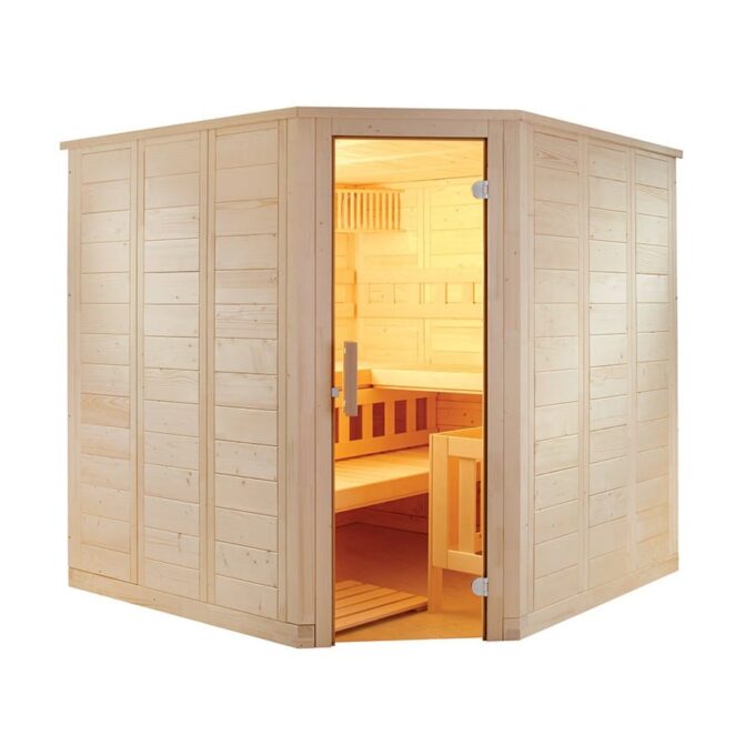 SENTIOTEC SET Sauna Wellfun Corner