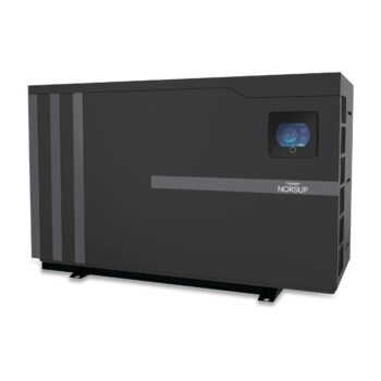 NORSUP Wärmepumpe Inverter Aluminium Typ Silent-Pro, seitlich PV ready
