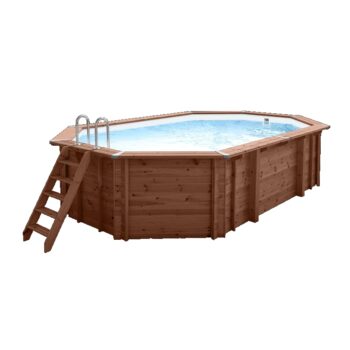 INTERLINE Holzpool SUMATRA oval 6.40 x 4.00 HT: 138