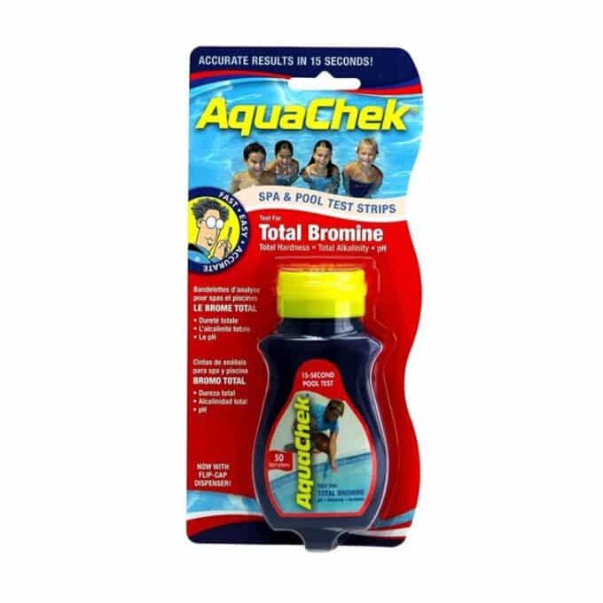 AquaChek rot 4 in 1 Brom Tester