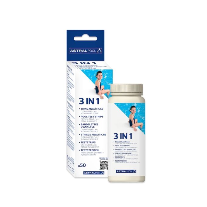 ASTRALPOOL Analysestreifen 3 in 1