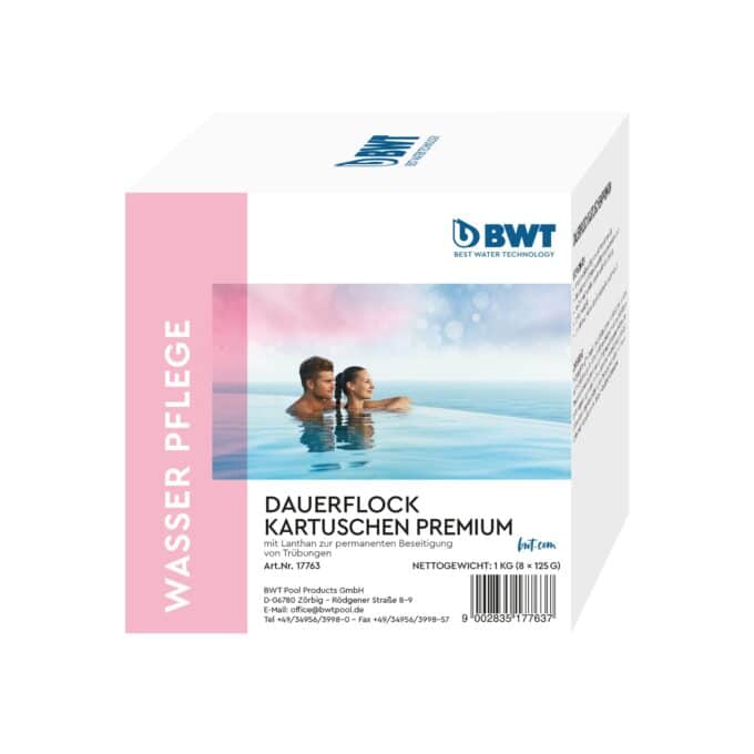 BWT Poolchemie DAUERFLOCKKARTUSCHE
