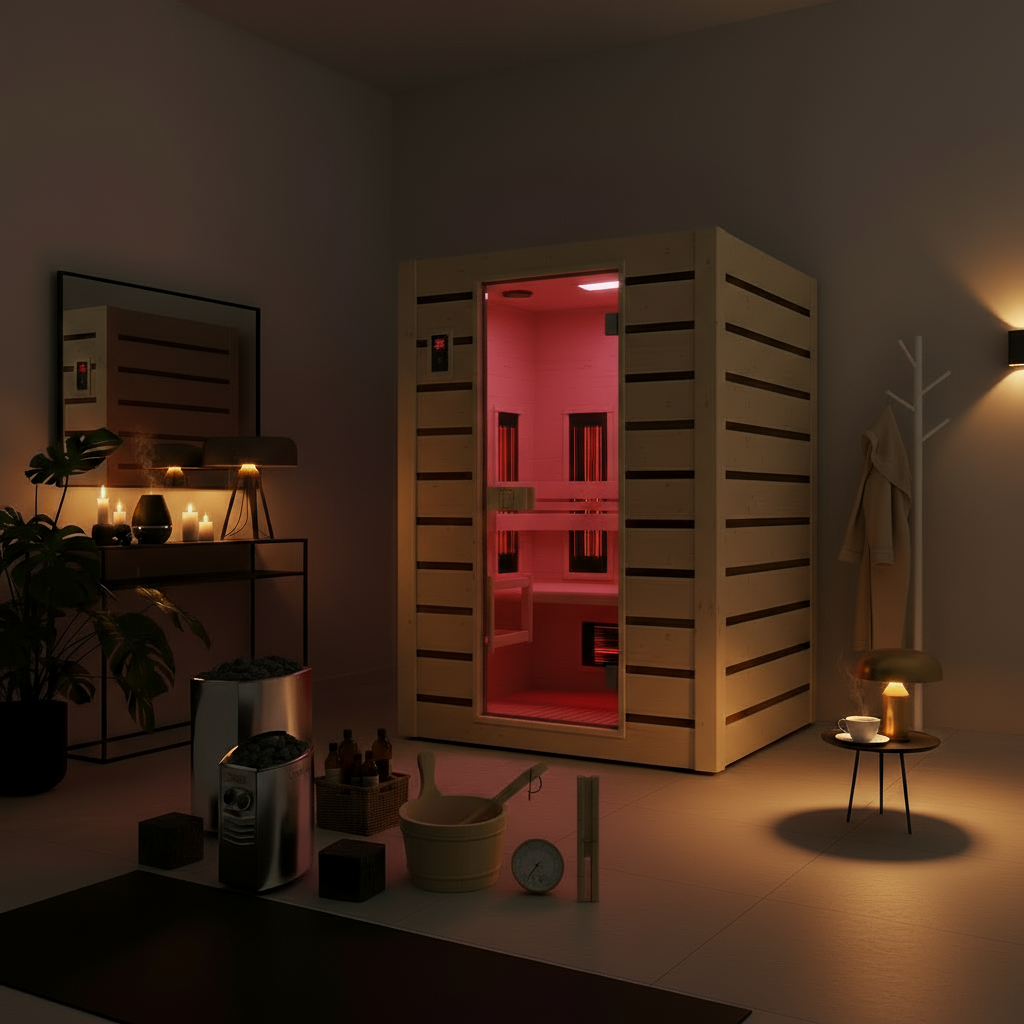 HOLL`S HYBRID-SAUNA für 2 Personen – Bild 10