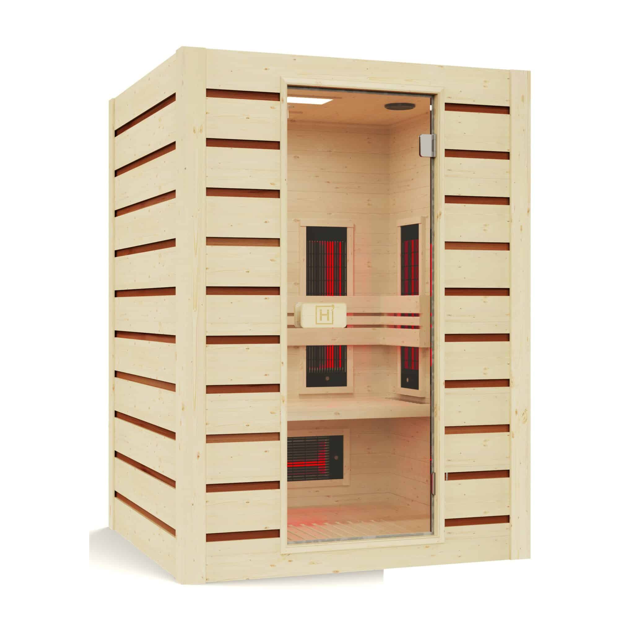 HOLL`S HYBRID-SAUNA für 2 Personen