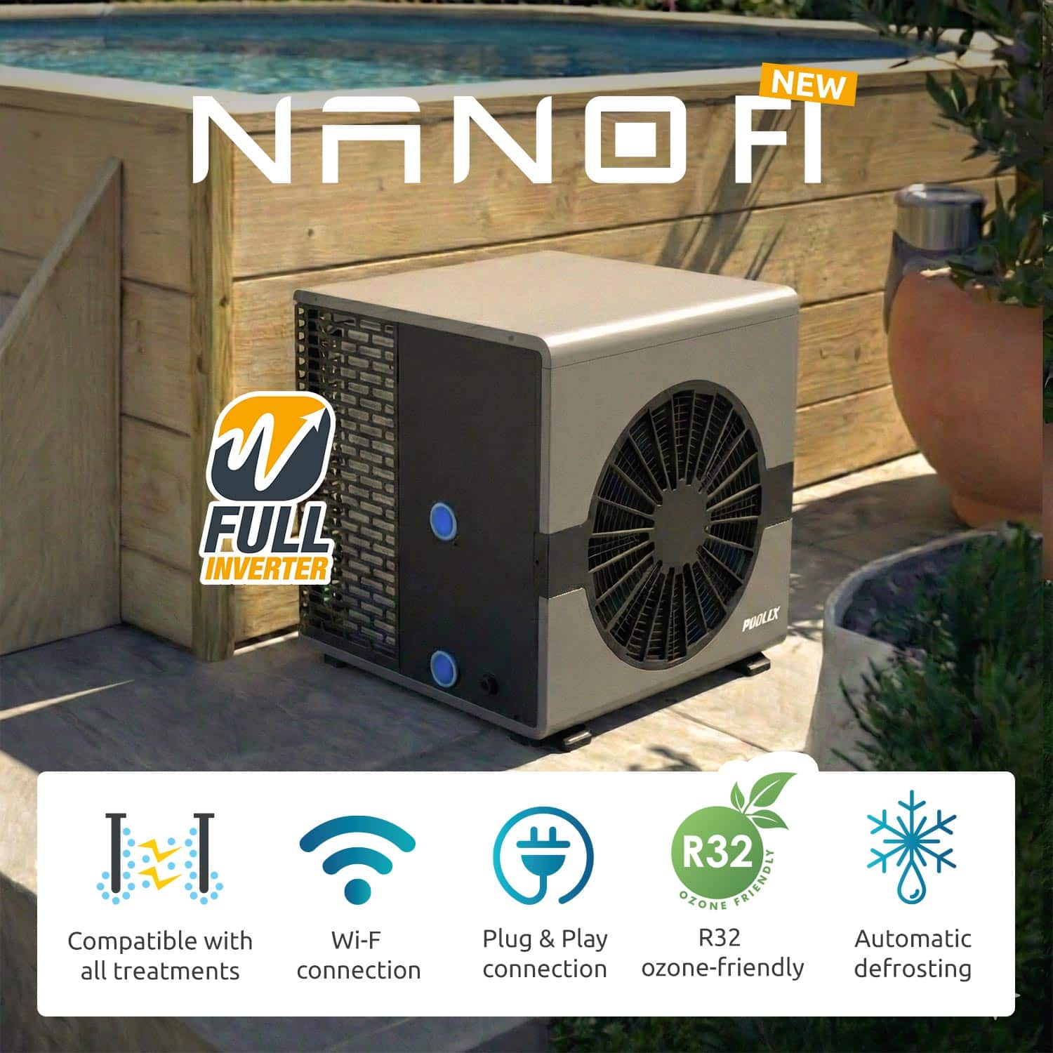 POOLEX Wärmepumpe NANO 2025 FULL INVERTER – Bild 7