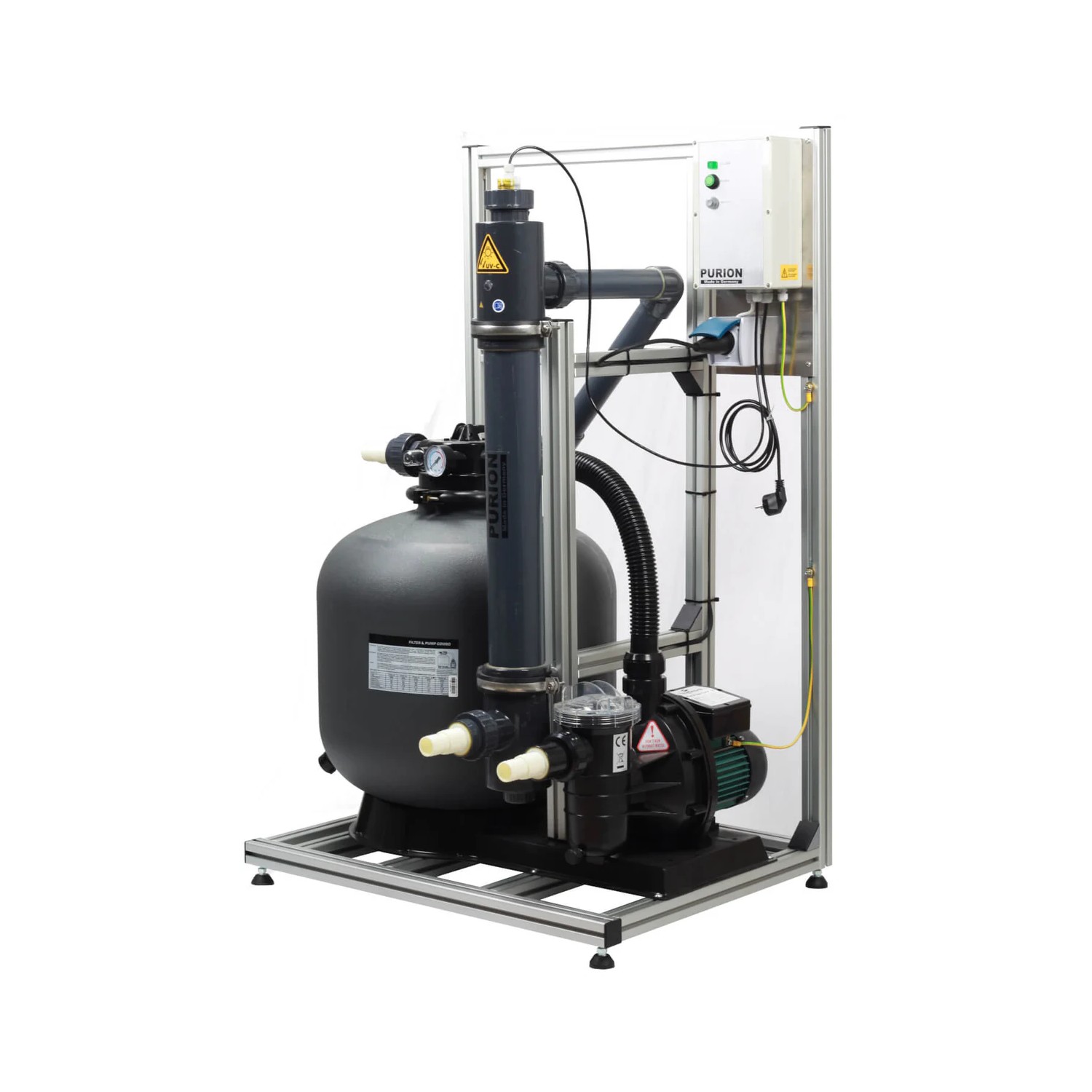 PURION Pool Kompaktanlage mit UV-Desinfektion 80er Modelle – Bild 2