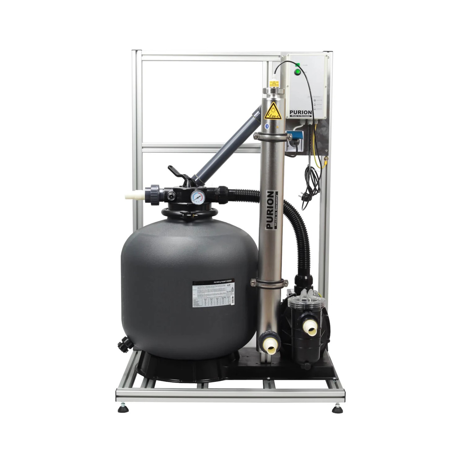 PURION Pool Kompaktanlage mit UV-Desinfektion 80er Modelle – Bild 5