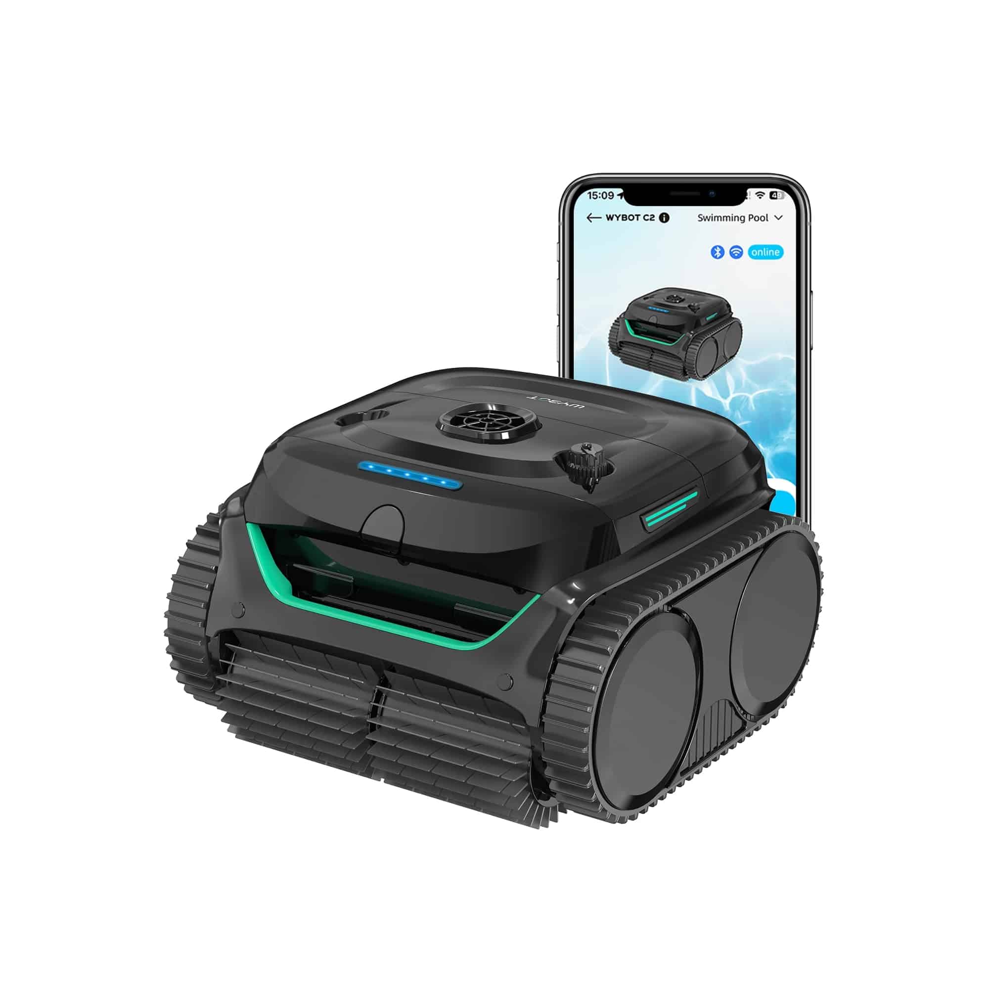 WYBOT Akku-Poolroboter C2 – Bild 2