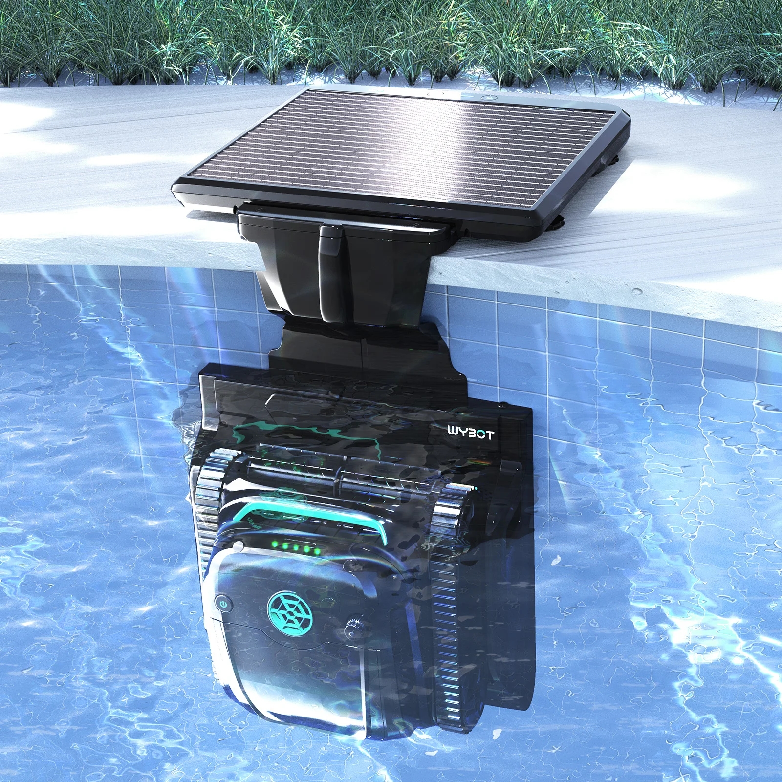 WYBOT Akku-Poolroboter S2 Solar – Bild 2