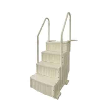 OKU Pooltreppe 4-stufig aus Kunststoff