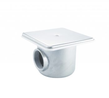 ASTRALPOOL Bodenablauf STYLE SQUARE 2" Edelstahl – Bild 6
