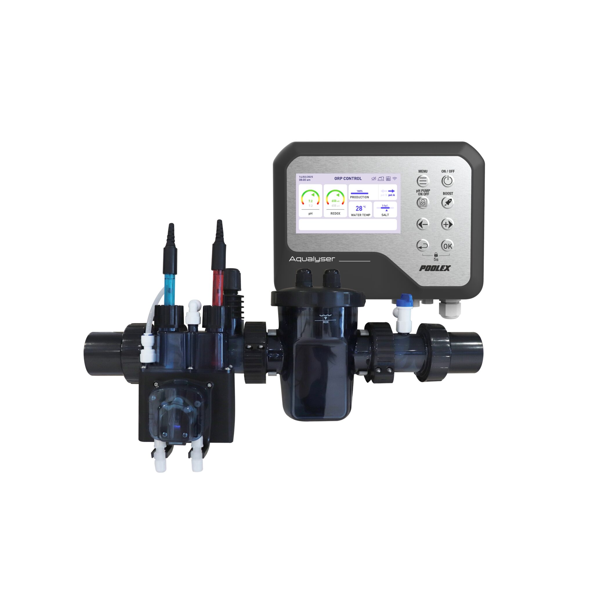 POOLEX Mess- und Dosieranlage Aqualyser FLEX – Bild 3