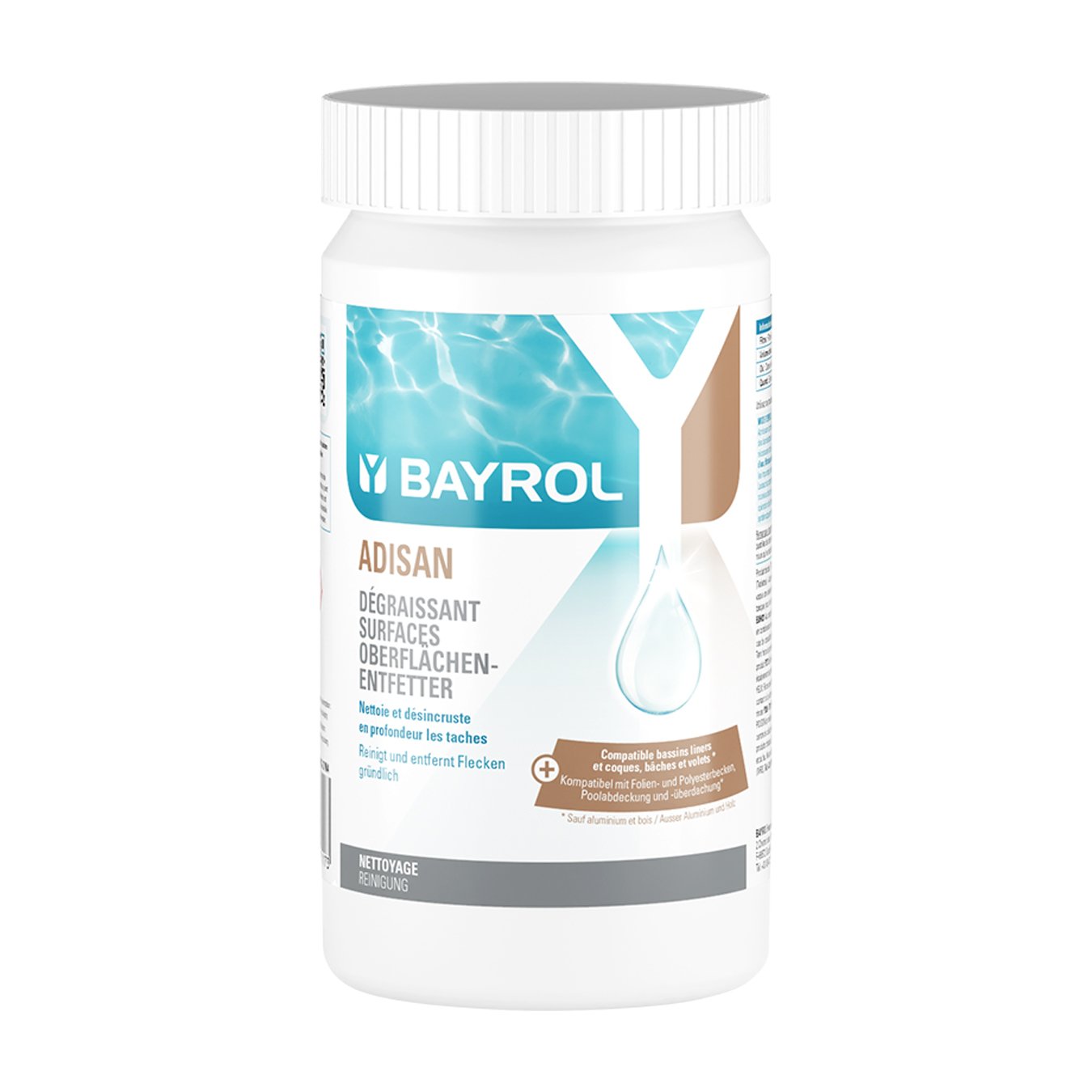 Bayrol Adisan Beckenrein 1 kg alkalisches Granulat zur Reinigung von Pools UN 3262