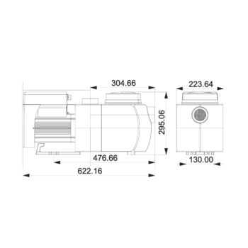 AQUAFORTE Poolpumpe INVERPRO VS IP30 – Bild 4