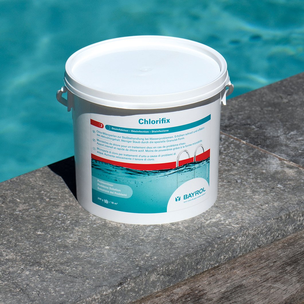 Bayrol Chlorifix 10 kg Chlorgranulat schnellösliches Chlorgranulat zur Stossbehandlung UN 3077 – Bild 2