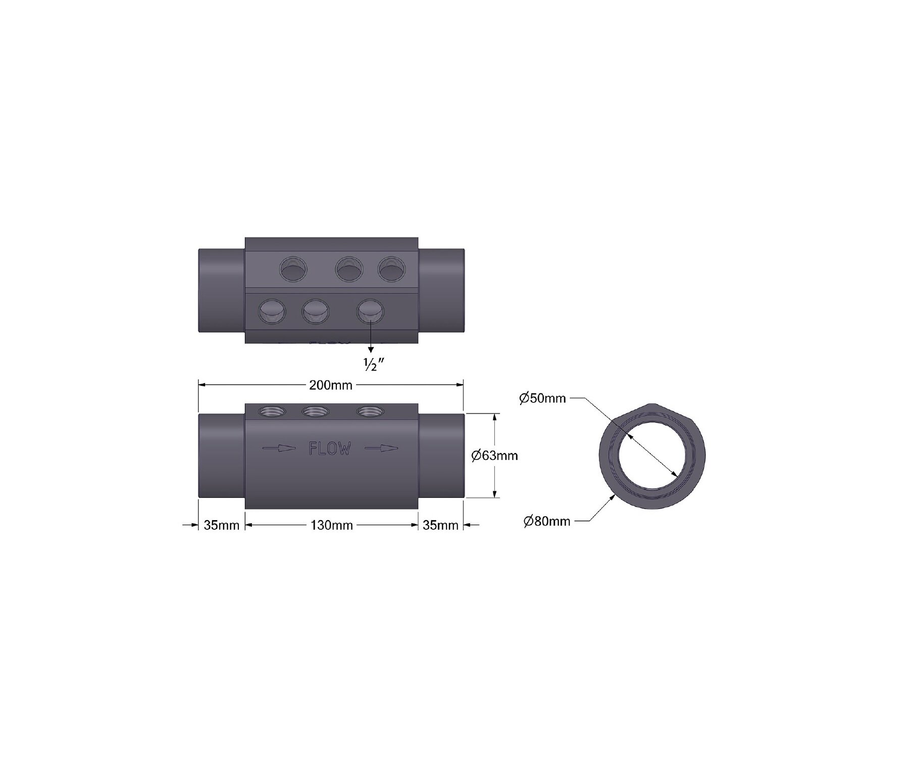 ASTRALPOOL Sensorhalter zum Kleben – Bild 3