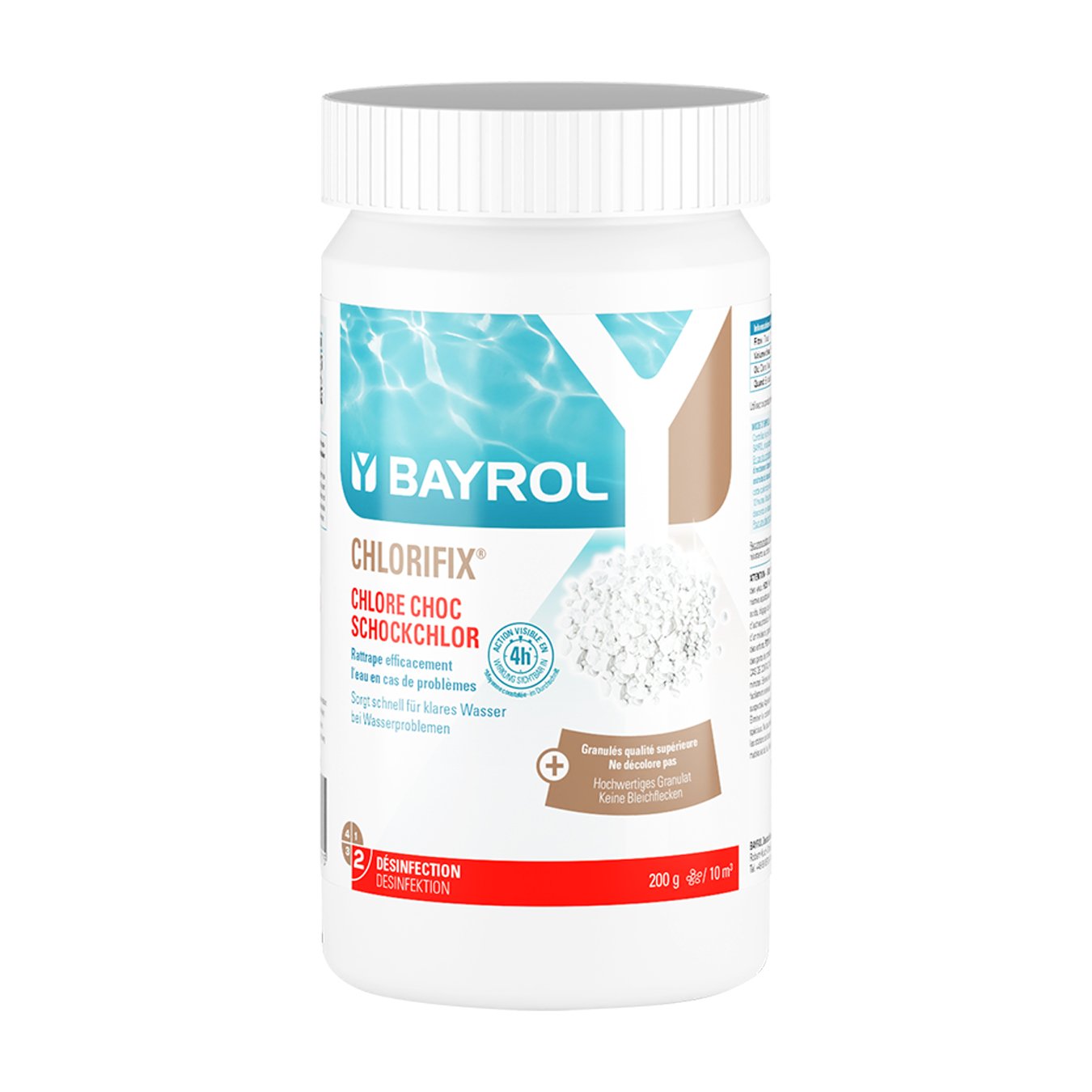 Bayrol Chlorifix 1 kg Chlorgranulat schnellösliches Chlorgranulat zur Stossbehandlung UN 3077