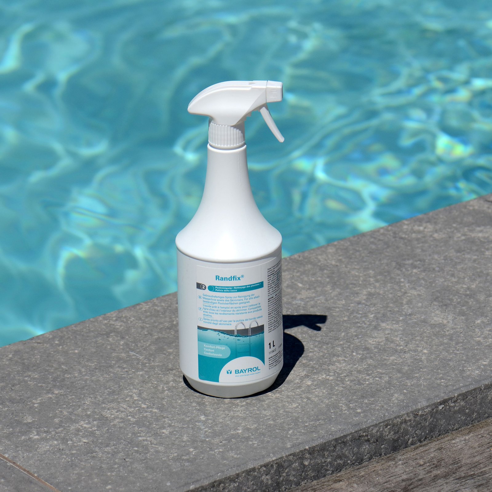 Bayrol Randfix® Spray 0.7 l gebrauchsf. Spray zur Reinigung der Wasserlinie UN 1814 – Bild 3