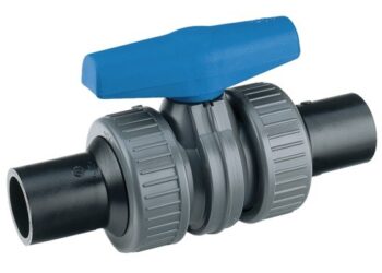 Coloro Kugelventil d 25mm mit PE-Anschluss 355 PVC/PE/EPDM 25DN20