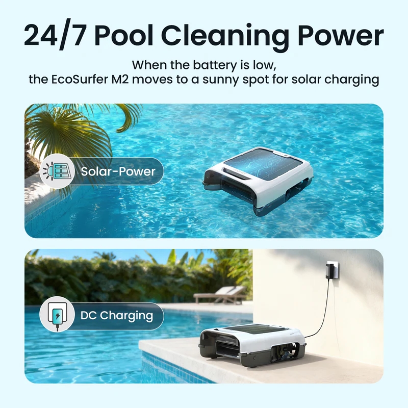 AIPER Akku-Poolroboter ECOSURFER M2 – Bild 7
