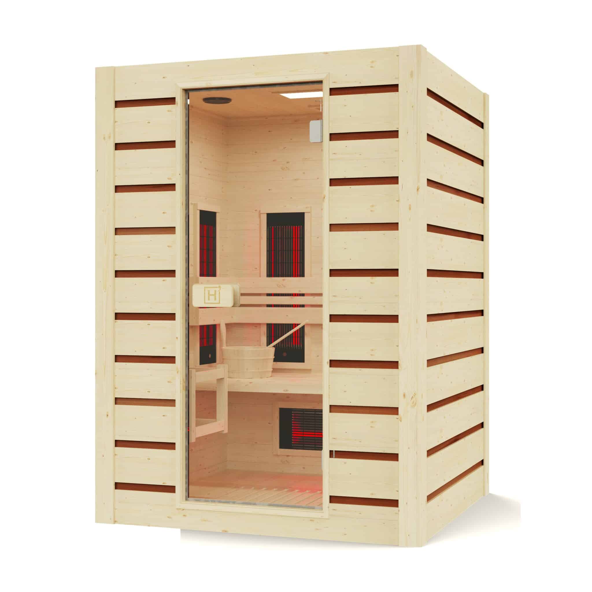 HOLL`S HYBRID-SAUNA für 2 Personen – Bild 14
