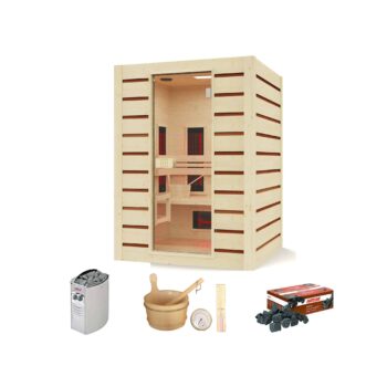 HOLL`S HYBRID-SAUNA für 2 Personen – Bild 16