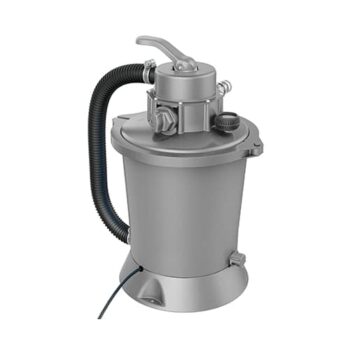 POOLSTAR Kompaktsandfilteranlage inkl. Pumpe für Pool, 3,03 m3/h – Bild 2