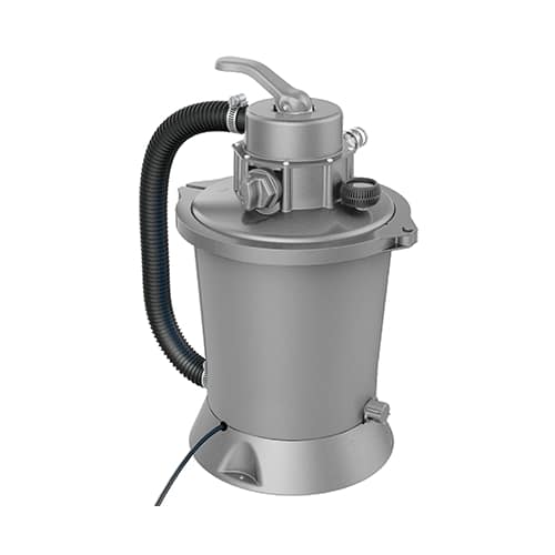 POOLSTAR Kompaktsandfilteranlage inkl. Pumpe für Pool, 3,03 m3/h – Bild 2