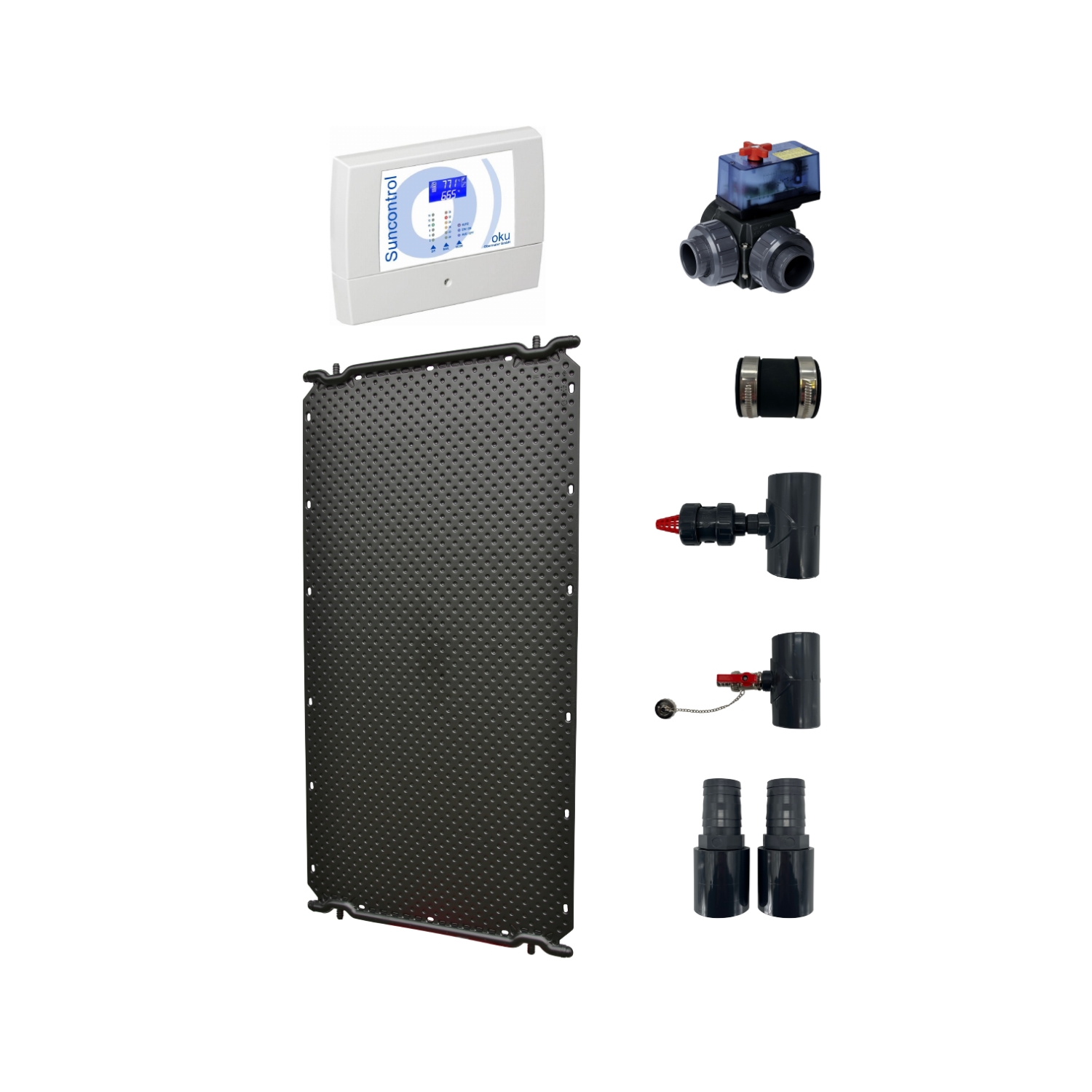 OKU Poolheizung Solar MAX-Absorber Komplettset bis 20 m2 Wasseroberfläche – Bild 11