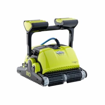DOLPHIN Poolroboter BIO SUCTION mit Caddy, PVC-Bürsten grau inkl. Fernsteuerung