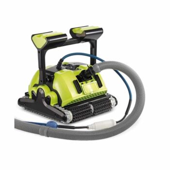DOLPHIN Poolroboter BIO SUCTION mit Caddy, PVC-Bürsten grau inkl. Fernsteuerung