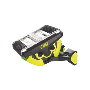 DOLPHIN Poolroboter BIO SUCTION mit Caddy, PVC-Bürsten grau inkl. Fernsteuerung