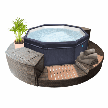 NETSPA Whirlpool OCTOPUS inkl. fünf Möbelelemente – Bild 7