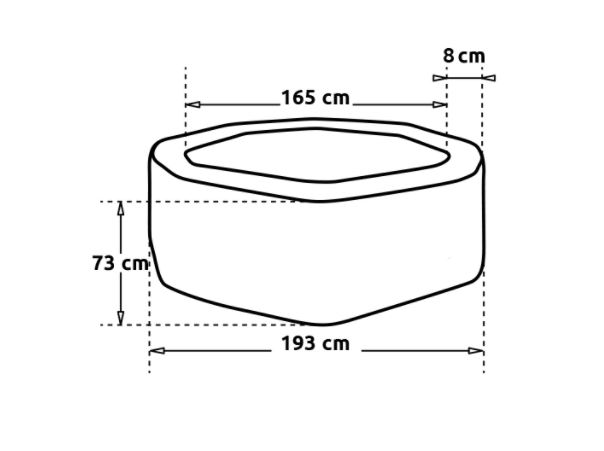 NETSPA Whirlpool OCTOPUS inkl. fünf Möbelelemente – Bild 11