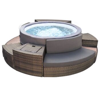 NETSPA Whirlpool VITA PREMIUM 6 inkl. fünf Möbelelemente – Bild 4