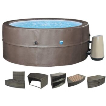 NETSPA Whirlpool VITA PREMIUM 6 inkl. fünf Möbelelemente – Bild 6