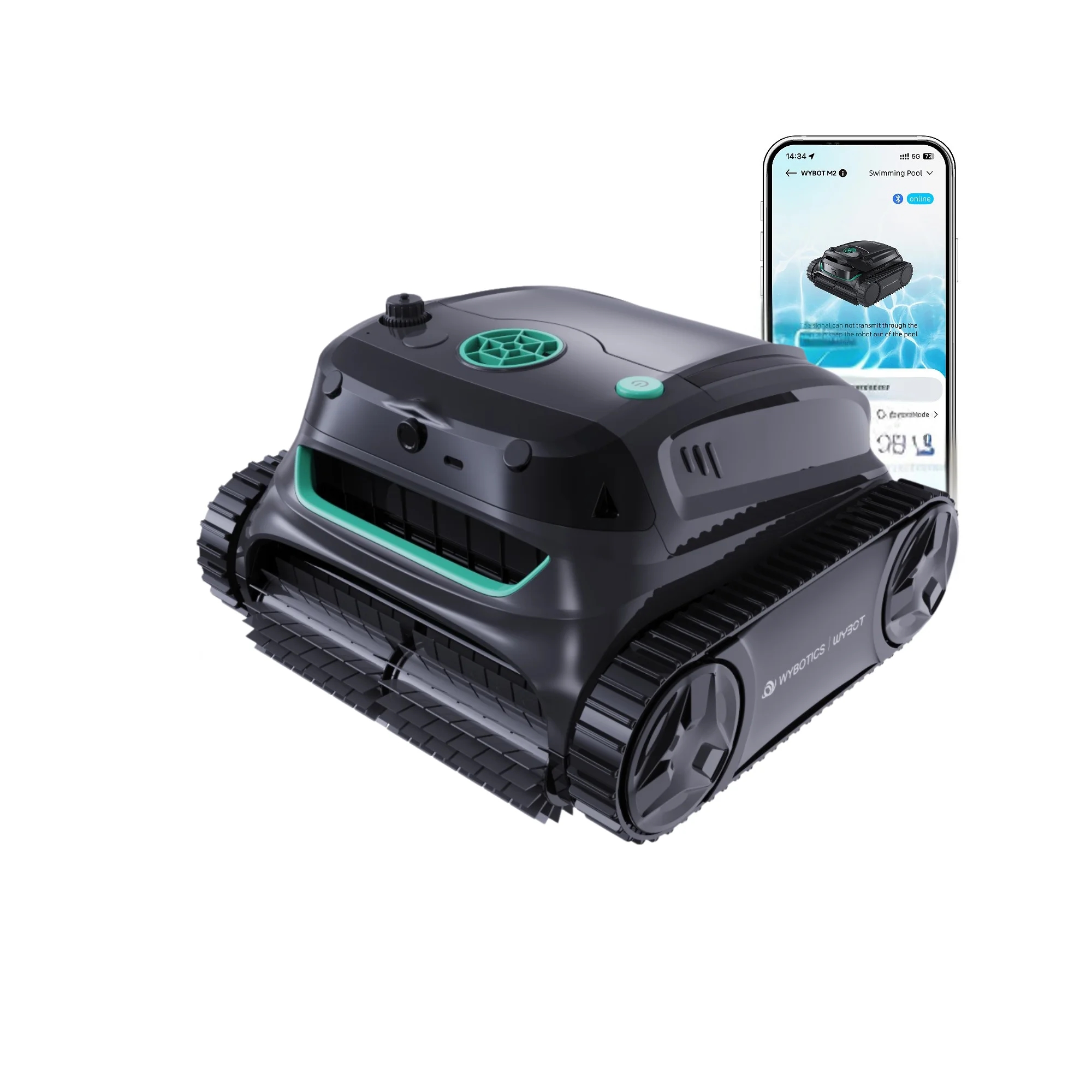 WYBOT Akku-Poolroboter S2 Vision – Bild 6
