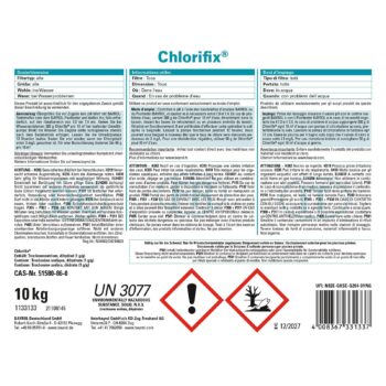 Bayrol Chlorifix 10 kg Chlorgranulat schnellösliches Chlorgranulat zur Stossbehandlung UN 3077 – Bild 5
