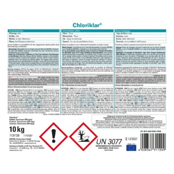 Bayrol Chloriklar 10 kg Chlortabletten schnellöslichesChlor-Sprudeltabletten 20 g UN 3077 – Bild 4