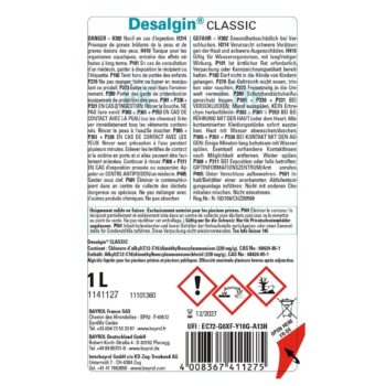 Bayrol Desalgin CLASSIC 1 l flüssiges schaumarmes Antialgen-Konzentrat UN 1760 – Bild 3