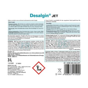 Bayrol Desalgin JET 3 l flüssiges Antialgen-Konzentrat, schaumfrei UN 3082 – Bild 3