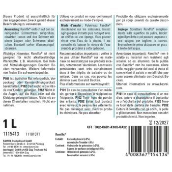 Bayrol Randfix® Spray 0.7 l gebrauchsf. Spray zur Reinigung der Wasserlinie UN 1814 – Bild 4