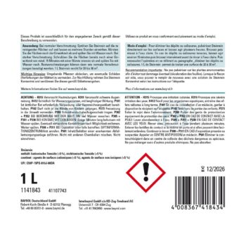 Bayrol Steinrein-Spray 1 l gebrauchsfertiges Spray zur Reinigung UN 1814 – Bild 2