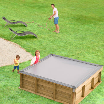BWT Holzpool Pistoche 2.00 x 2.00 HT: 068 inkl. Kindersicherheitsabdeckung – Bild 22