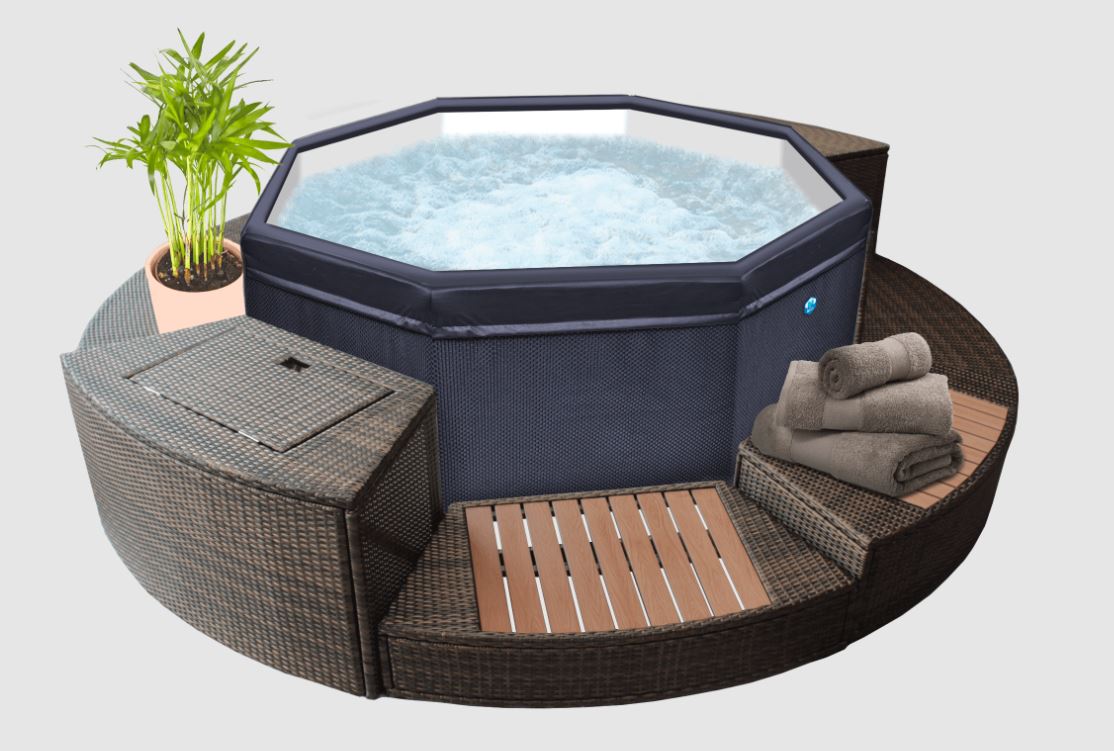 NETSPA Whirlpool OCTOPUS inkl. fünf Möbelelemente – Bild 15